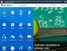 Tablet Screenshot of edukator.pl